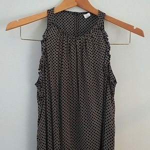 Old Navy Sleeveless Geometric Blouse